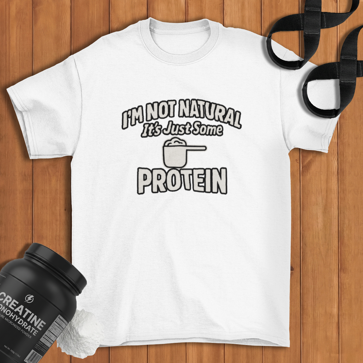 i am not natural Cotton T-shirt