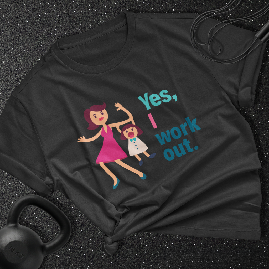 Yes i work out Cotton Tee
