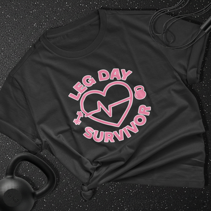 leg Day Survivor Cotton Tee