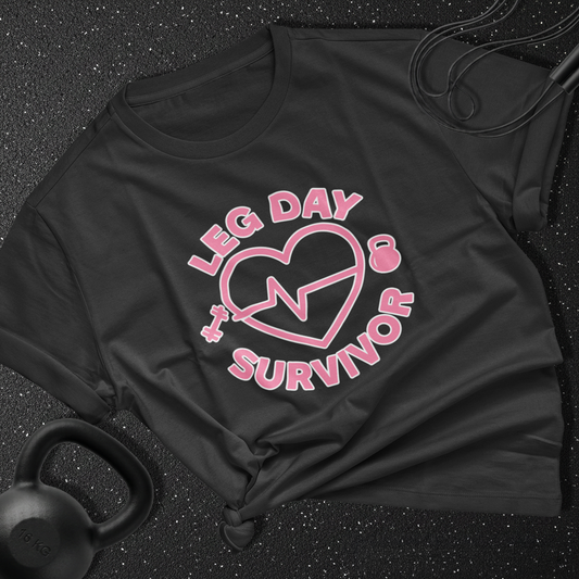 leg Day Survivor Cotton Tee