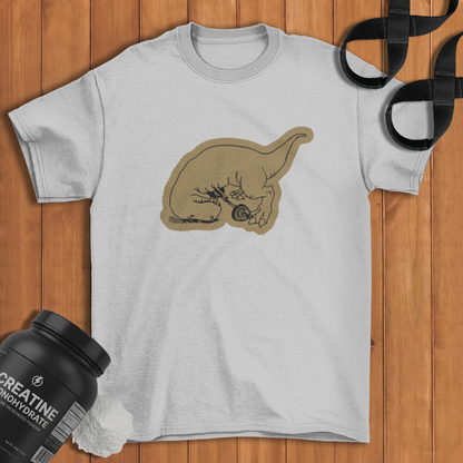 dinasour cannot lift Cotton T-shirt