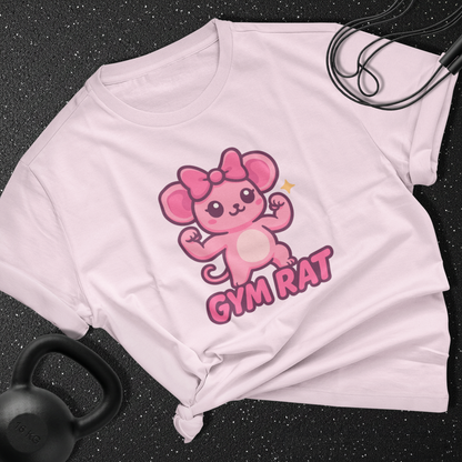 Pinky Gym Rat Cotton Tee