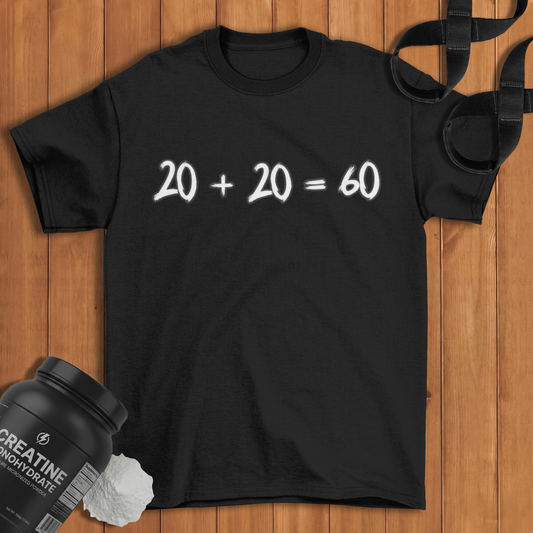 20 + 20 = 60 Cotton T-shirt
