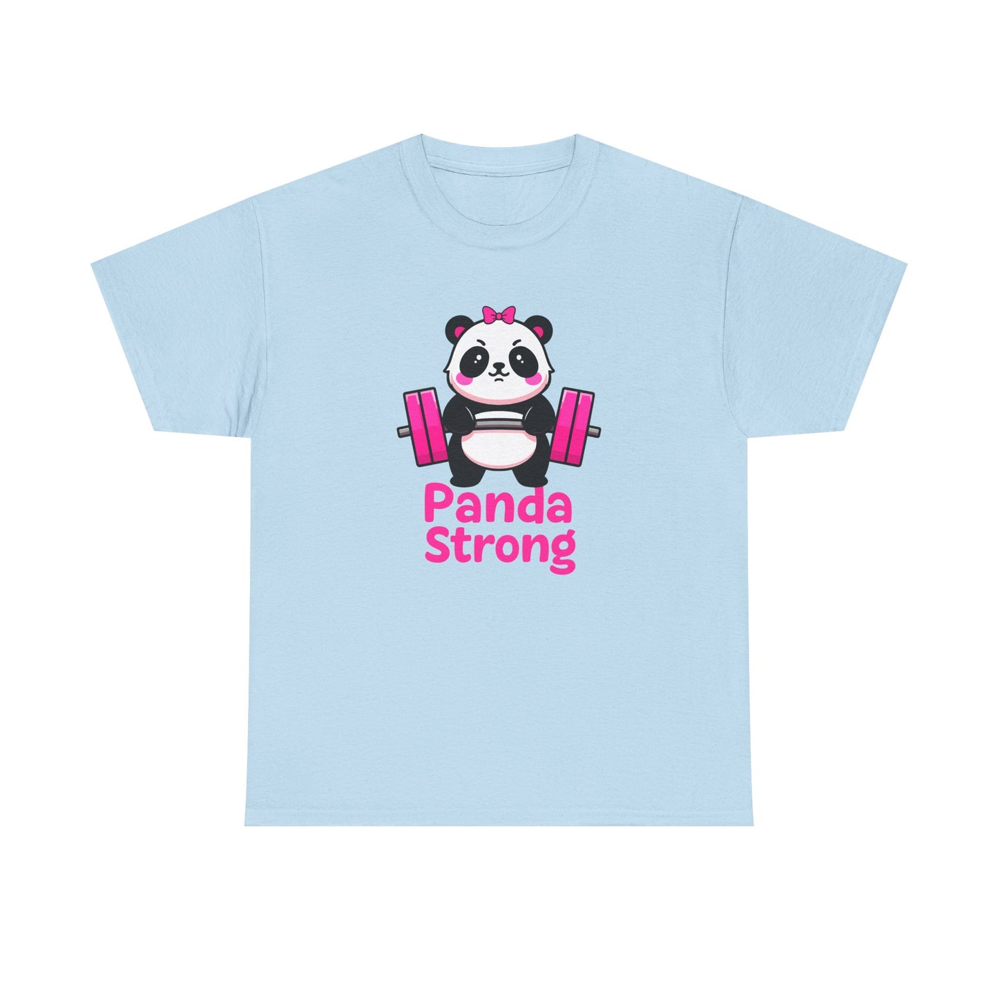 Panda the lifter Cotton Tee
