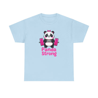 Panda the lifter Cotton Tee