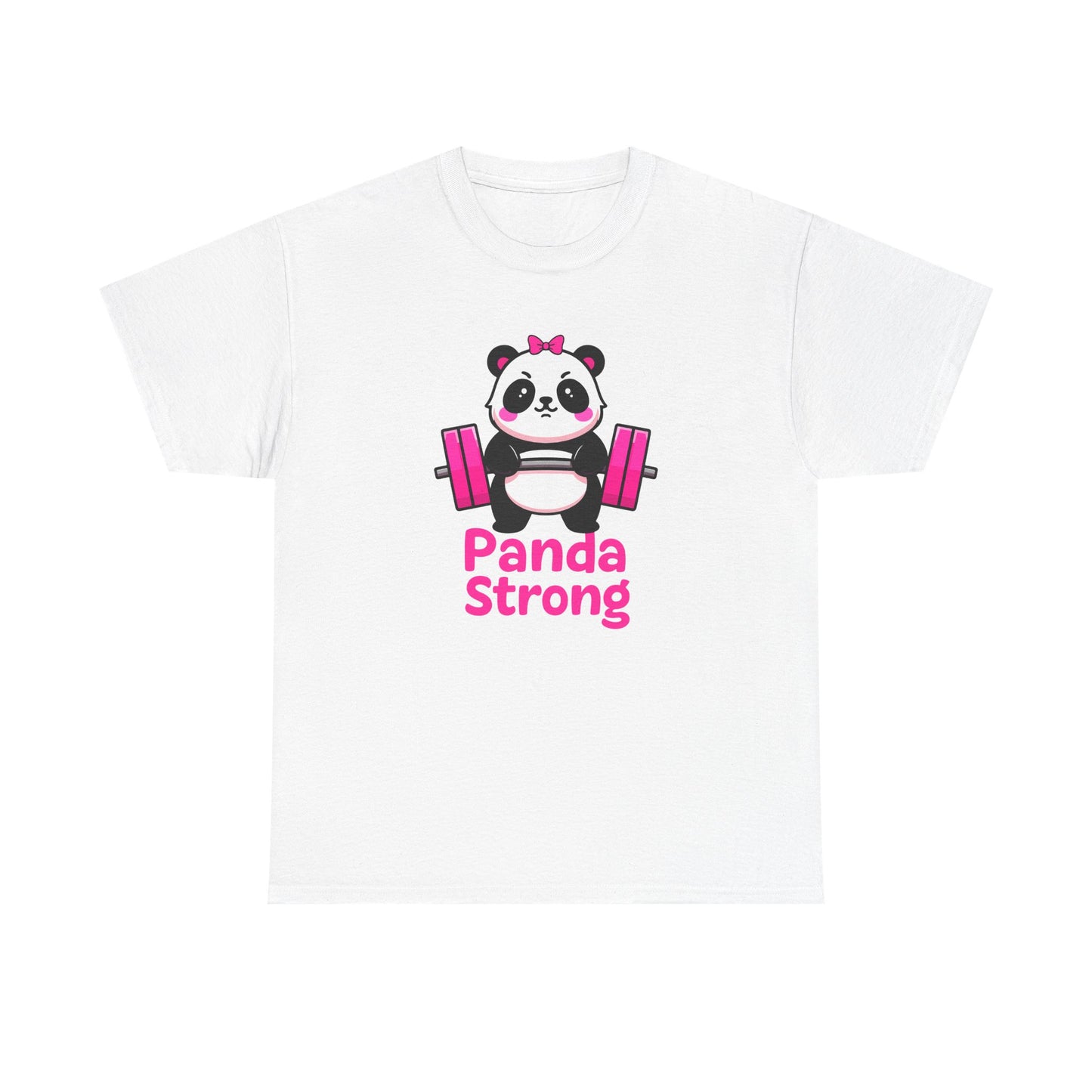 Panda the lifter Cotton Tee