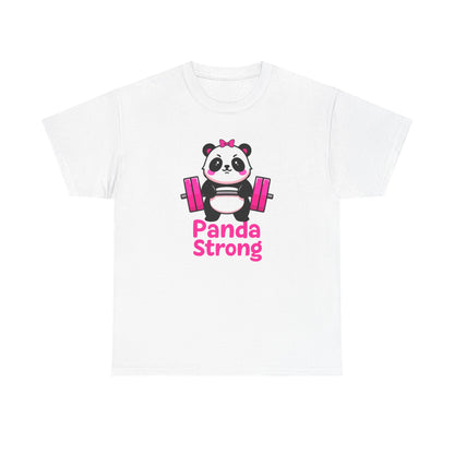 Panda the lifter Cotton Tee