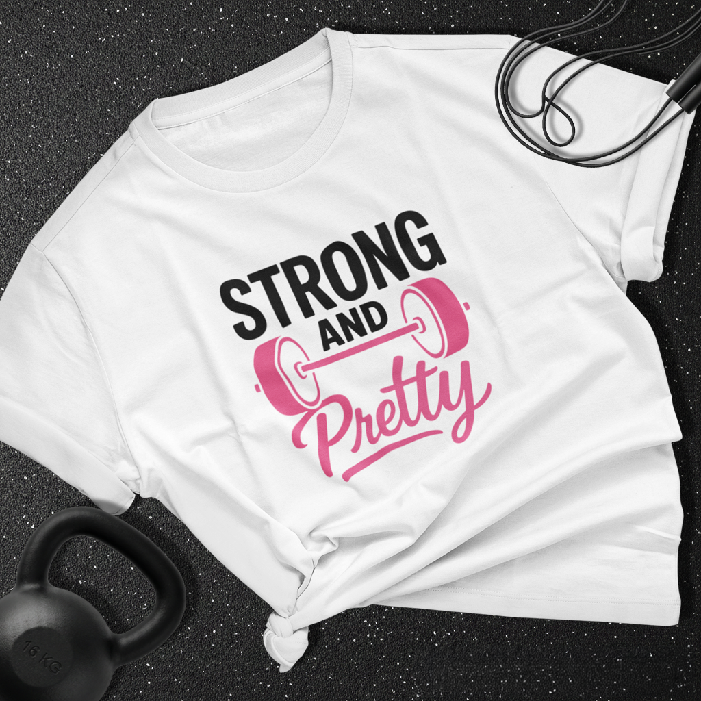 Strong And Pretty Cotton Tee