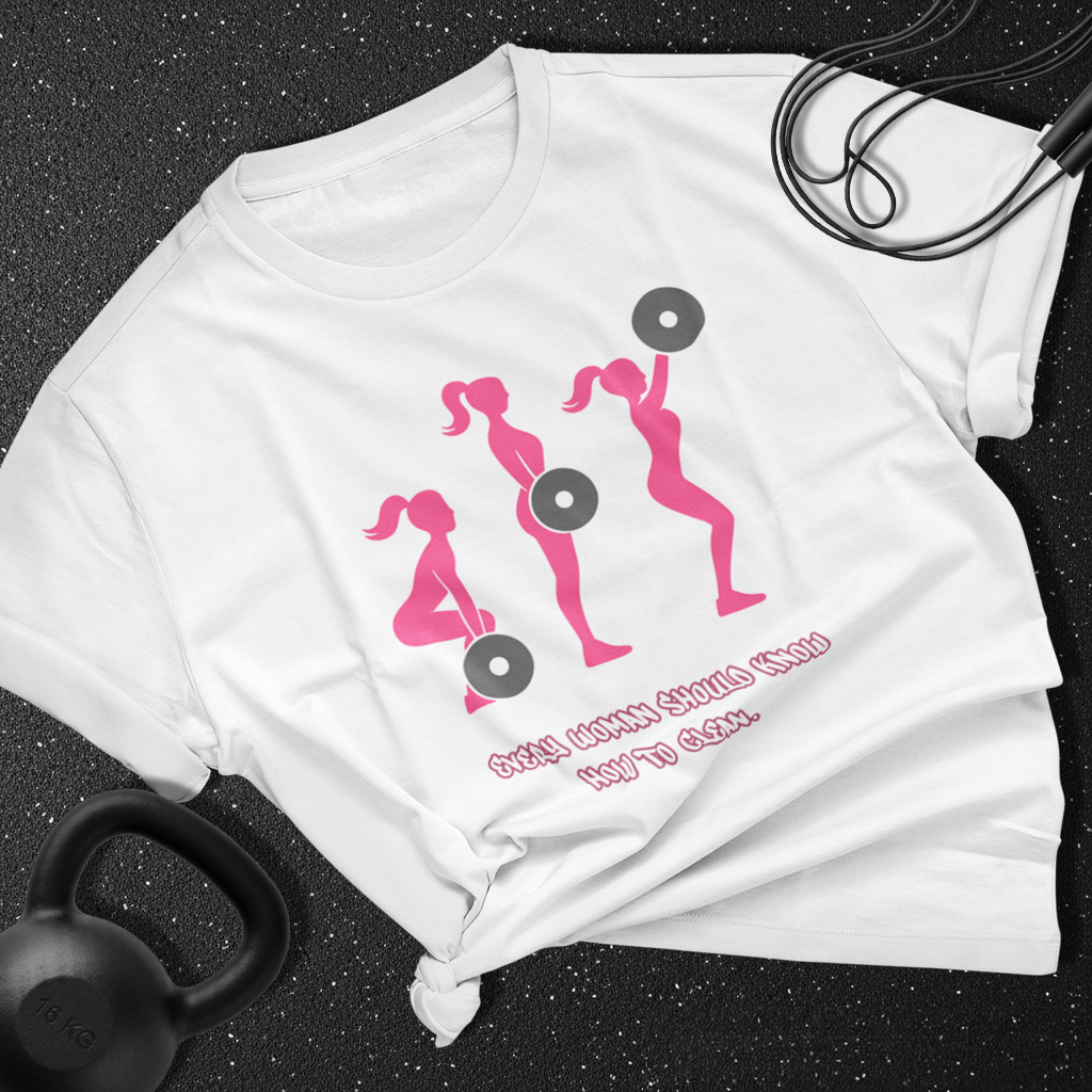 Every woman should know how to clean Cotton Tee