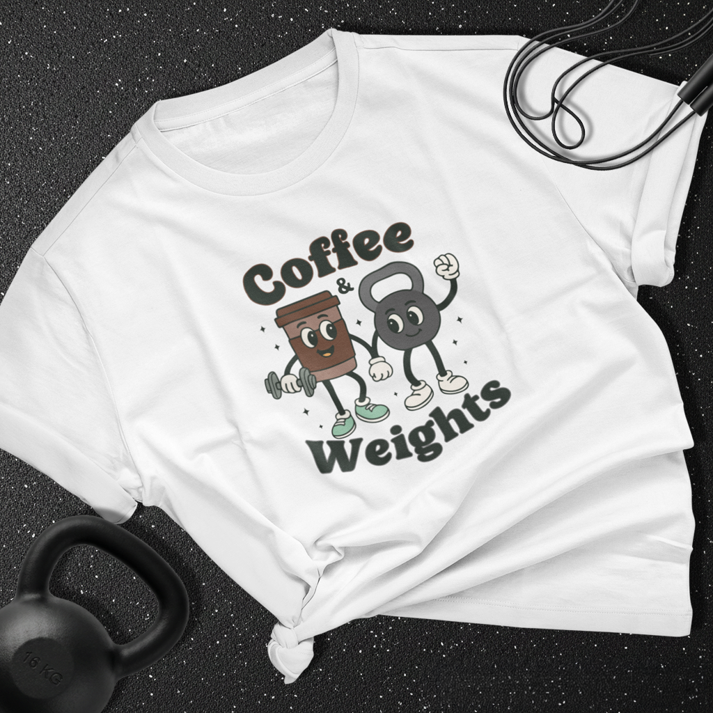 Coffe & Weights Cotton T-shirt