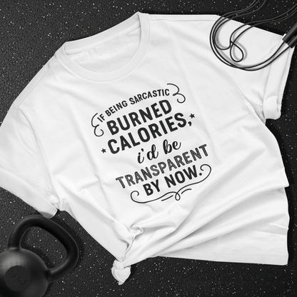 I'd be transparent by now Cotton Tee