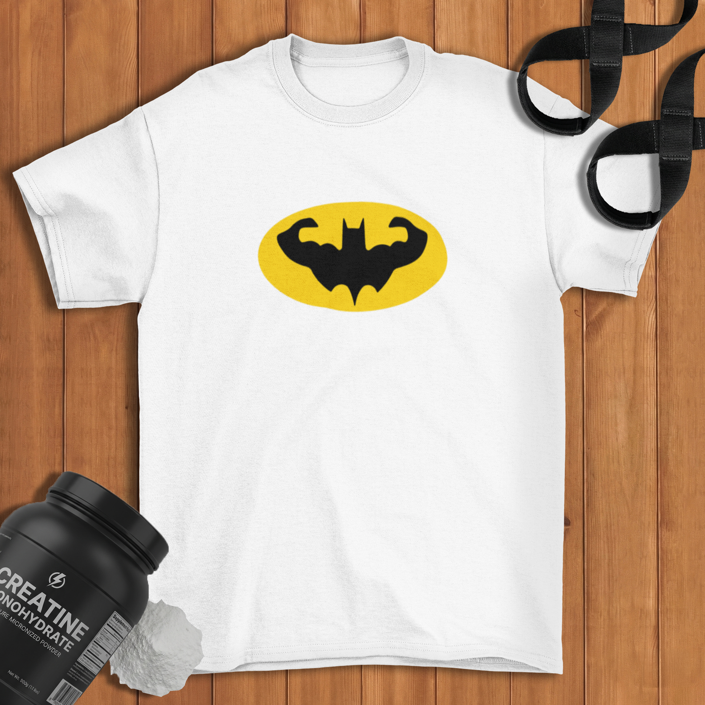 Muscular Batman Cotton T-shirt