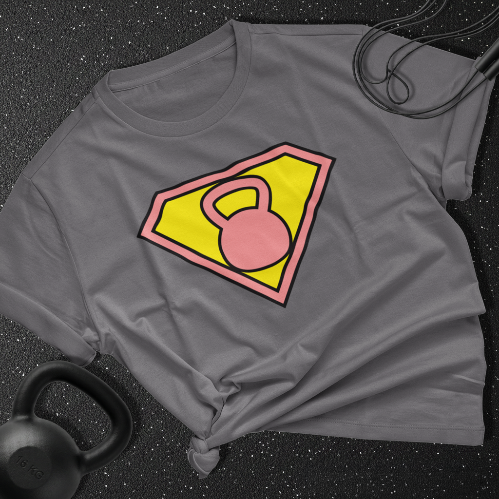 Superwoman kettlebell Cotton Tee