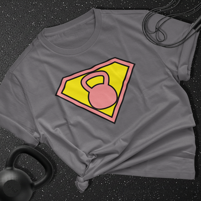 Superwoman kettlebell Cotton Tee