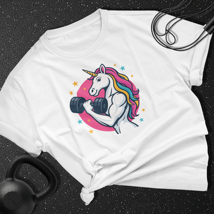 Unicorn the lifter Cotton Tee