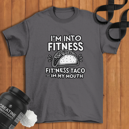 i'm into Fitness Cotton T-shirt