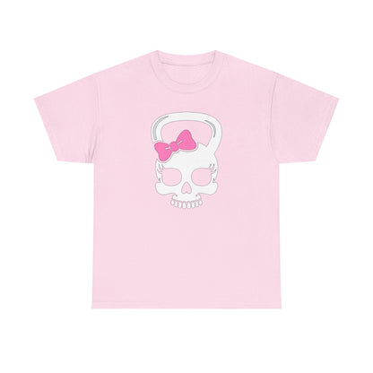 Girlie skull kettlebell Cotton Tee