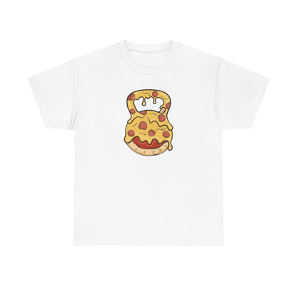 pizza kettlebell Cotton T-shirt