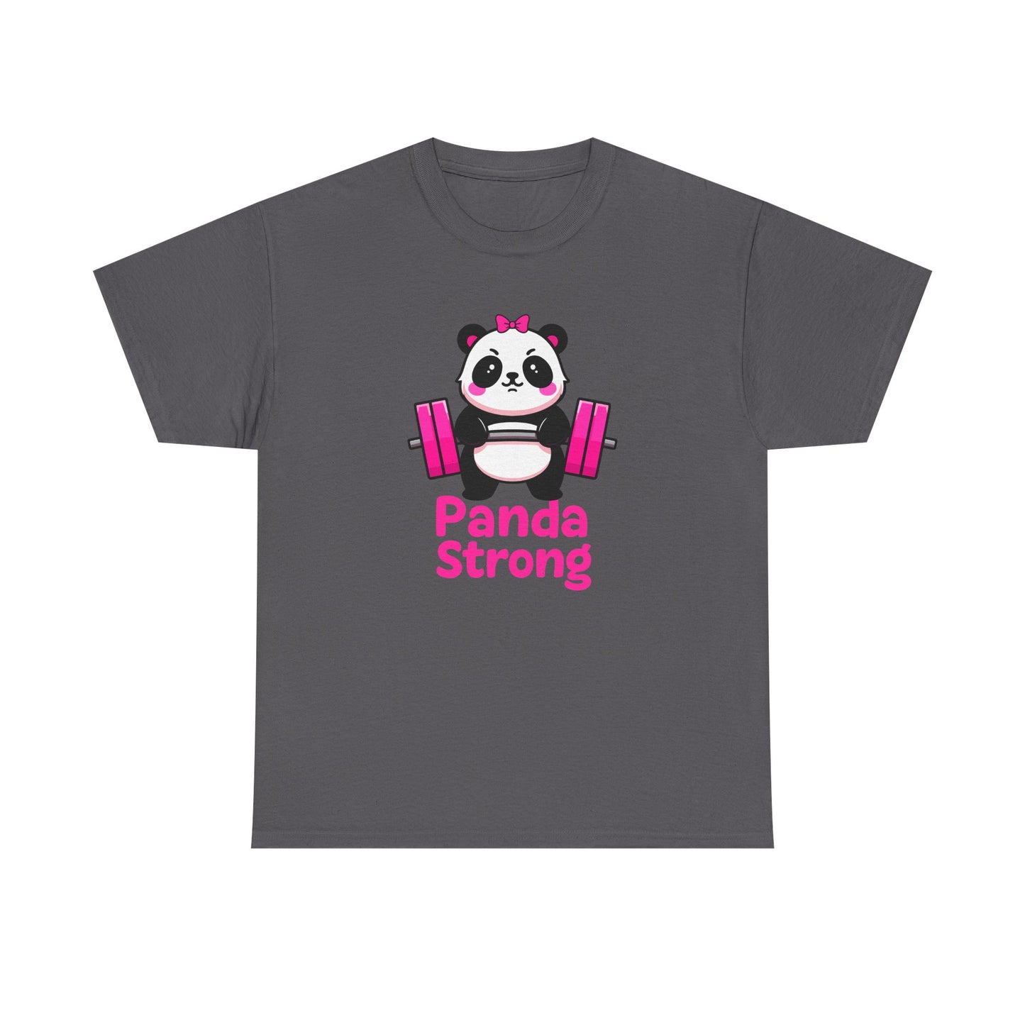 Panda the lifter Cotton Tee