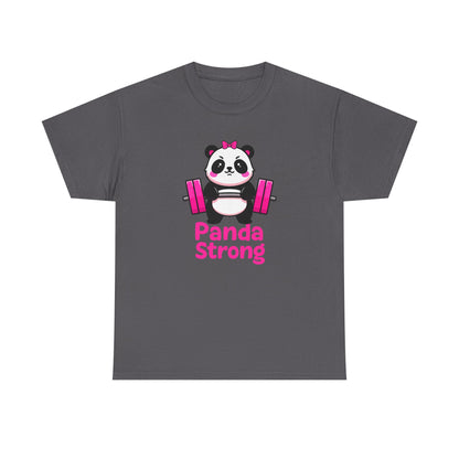 Panda the lifter Cotton Tee