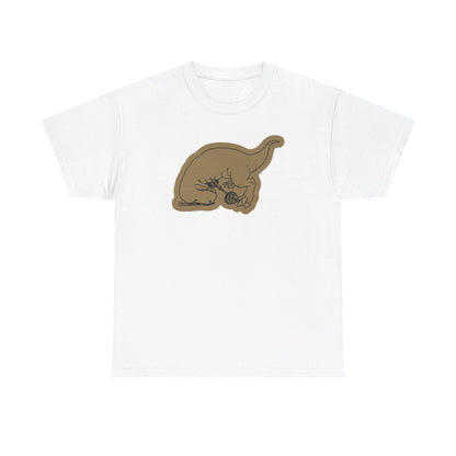 dinasour cannot lift Cotton T-shirt