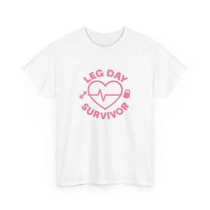 leg Day Survivor Cotton Tee