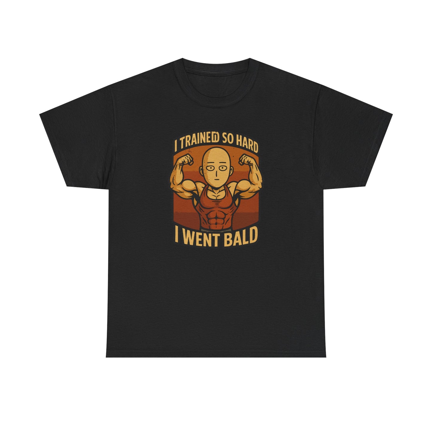 I went bald Cotton T-shirt
