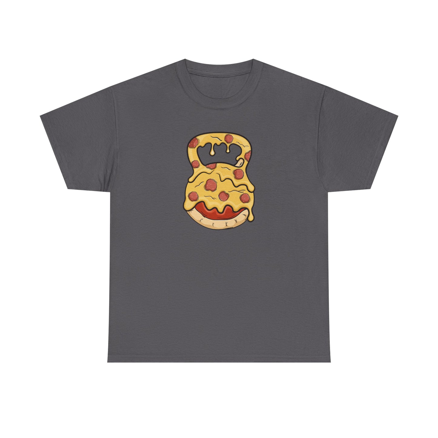pizza kettlebell Cotton T-shirt