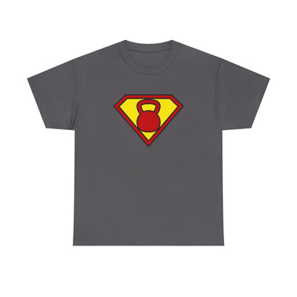 Superman Kettlebell Cotton T-shirt