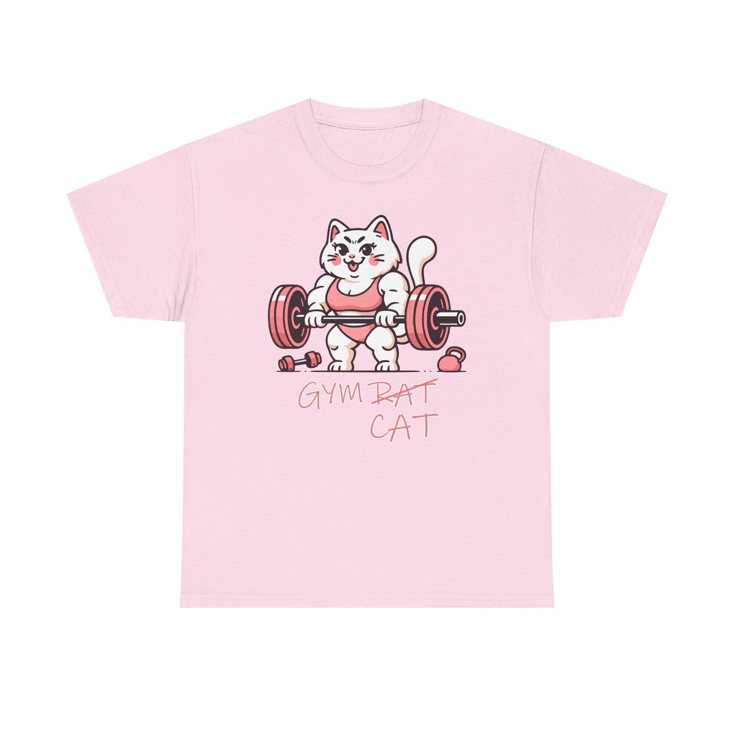 Gym Cat Cotton Tee