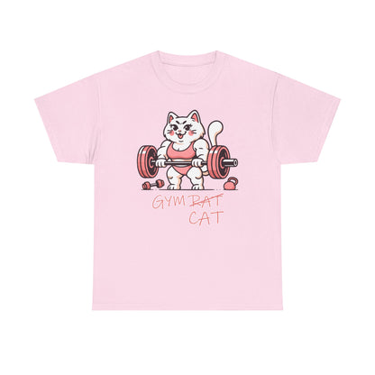 Gym Cat Cotton Tee