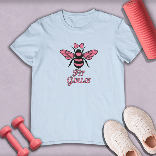 Bee a gym girlie Cotton T-shirt