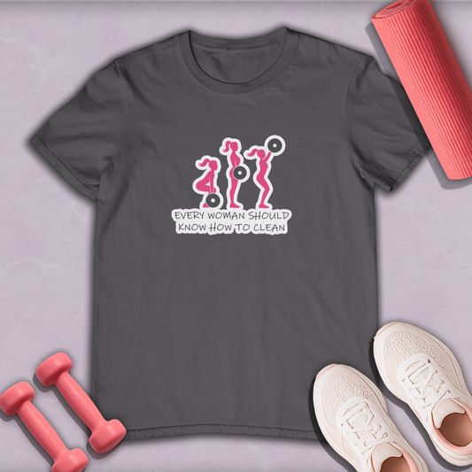 Every woman should know how to clean Cotton Tee