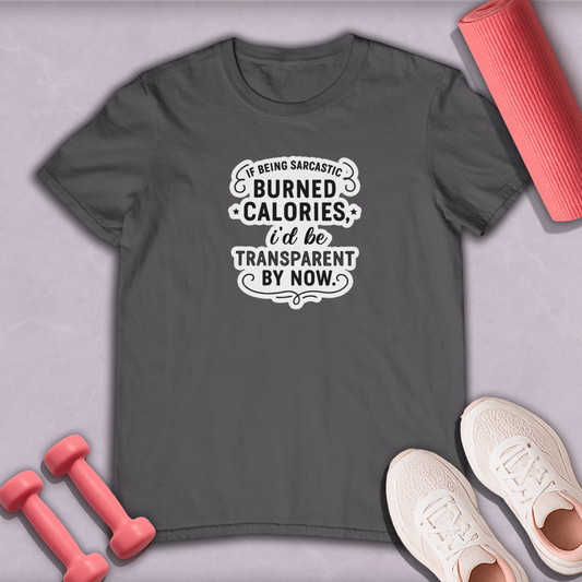 I'd be transparent by now Cotton Tee