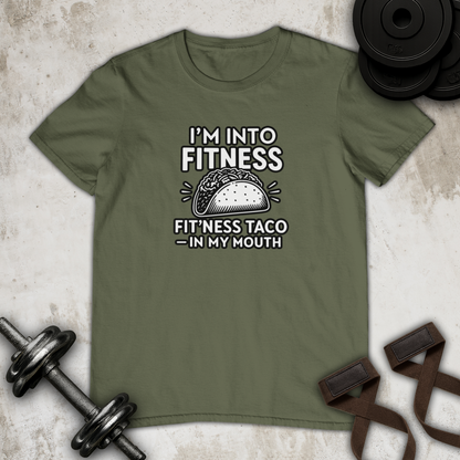 i'm into Fitness Cotton T-shirt