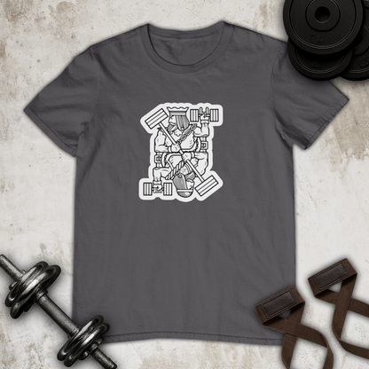 King of dumbbells Cotton T-shirt