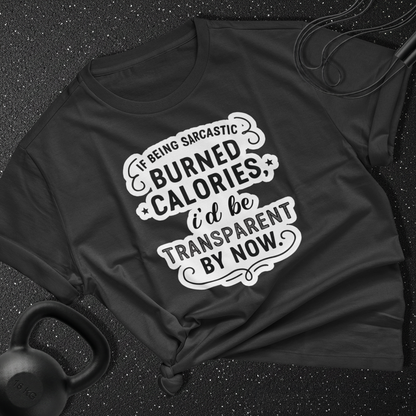 I'd be transparent by now Cotton Tee