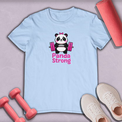 Panda the lifter Cotton Tee