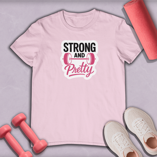 Strong And Pretty Cotton Tee