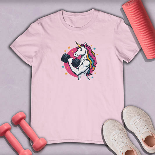 Unicorn the lifter Cotton Tee