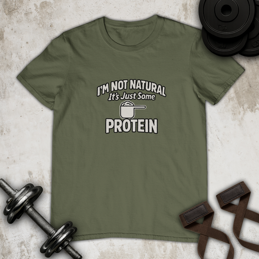 i am not natural Cotton T-shirt