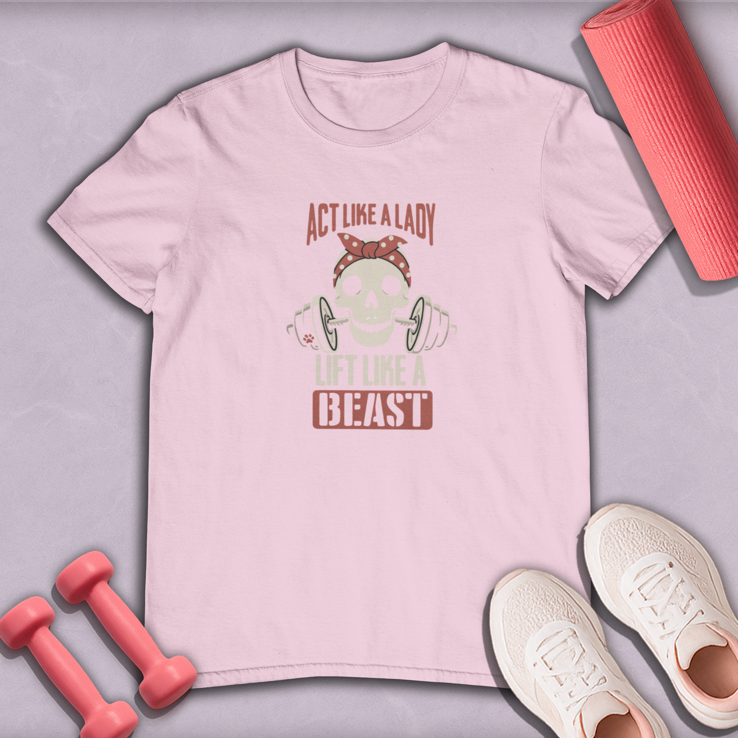 lift like a beast Cotton Tee