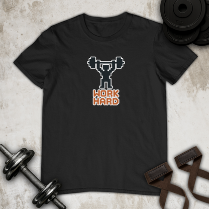 pixeled lifter Cotton T-shirt