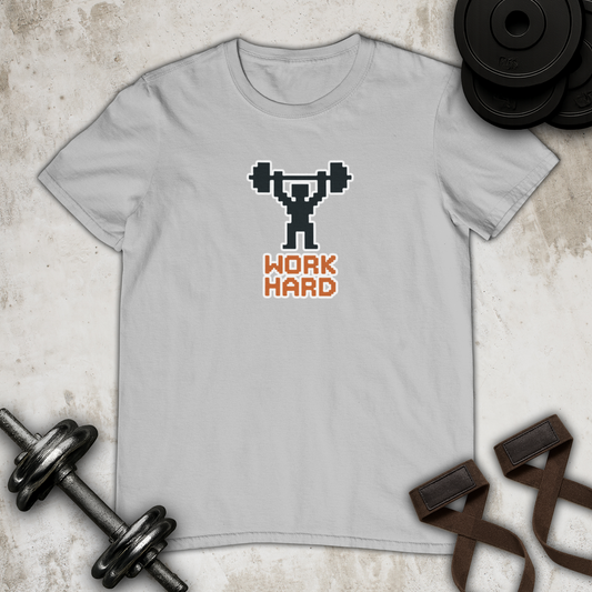 pixeled lifter Cotton T-shirt