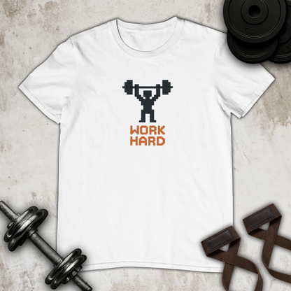 pixeled lifter Cotton T-shirt