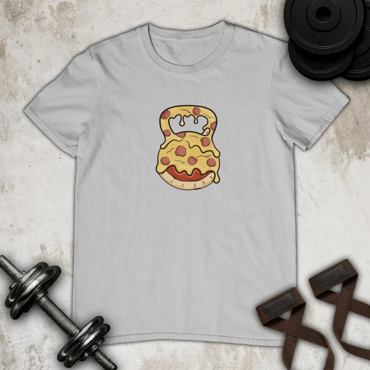 pizza kettlebell Cotton T-shirt