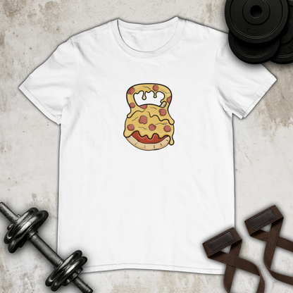 pizza kettlebell Cotton T-shirt